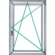 Draai-kiepraam wit 1000x1500 louis Fenêtre